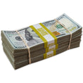 Load image into Gallery viewer, $30,000 Aged Prop Money Bundle – Full Print Realistic $100 Bills, Double-Sided Movie Money (New Series)