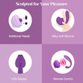Load image into Gallery viewer, Clitoral G-spot vibrator for women couples