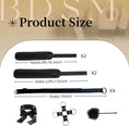 Cargar la imagen en la vista de la galería, BDSM Bed Bondage Kit – SM Restraints with Handcuffs for Couples