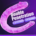 Cargar la imagen en la vista de la galería, Beginner double-ended dildo tapered ends
