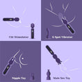 Cargar la imagen en la vista de la galería, Wand vibrator with LCD display