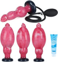 Load image into Gallery viewer, Inflatable fantasy dildo with suction cup