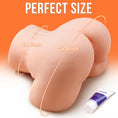 Cargar la imagen en la vista de la galería, Size guide: 26.8 in hip circumference and 13.8 in thigh circumference, with the included lubricant