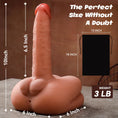 Load image into Gallery viewer, Hands-Free Thrusting Dildo Vibrator – Ride-On Sex Toy for Women