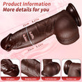 Load image into Gallery viewer, Dimensions: 21 cm total, 13 cm insertable, 4.2 cm diameter