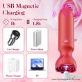 Cargar la imagen en la vista de la galería, Magnetic USB charging cable attached to the base of the vibrator