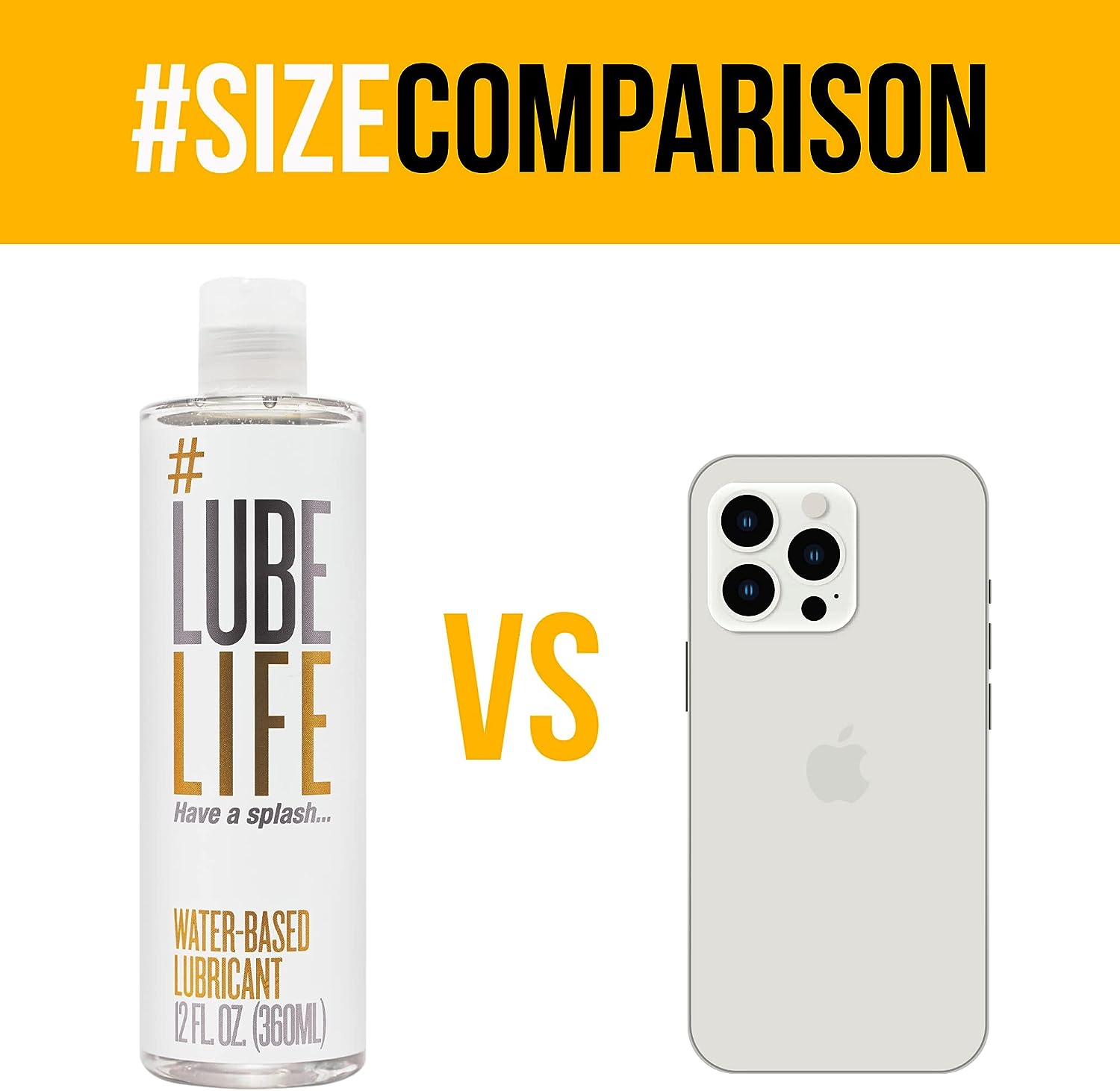 Lube Life Water-Based Personal Lubricant 12 Fl Oz - Sex Shop Miami