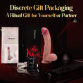 Cargar la imagen en la vista de la galería, Thrusting Dildo Vibrator with Suction Cup – Realistic Sex Toy for Women