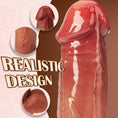 Load image into Gallery viewer, Realistic Vibrating 9.8" Dildo Light - Sex Shop Miami

