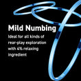 Load image into Gallery viewer, Graphic describing the mild numbing effect of the 4% active ingredient