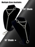 Load image into Gallery viewer, Heart slip chain necklace