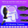 Load image into Gallery viewer, Expandable vibrating butt plug suction cup