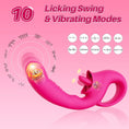 Load image into Gallery viewer, 2-in-1 Clitoral G-Spot Dildo
