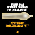 Cargar la imagen en la vista de la galería, Magnum BareSkin lubricated latex condoms