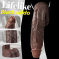 Load image into Gallery viewer, 10-Inch Realistic Big Black Dildo with Suction Cup – Adult Sex Toy