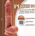 Load image into Gallery viewer, Realistic Vibrating 9.8" Dildo Light - Sex Shop Miami