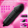 Cargar la imagen en la vista de la galería, 10 thrusting modes and measurements: 5 inch shaft, 4 inch ribbed section, 8 inch cable