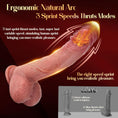 Cargar la imagen en la vista de la galería, Thrusting Dildo Vibrator with Suction Cup – Realistic Sex Toy for Women