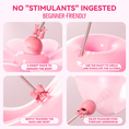 Cargar la imagen en la vista de la galería, Beginner-friendly lollipop vibrator usage guide - candy head and shaft stimulation