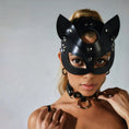 Load image into Gallery viewer, Vegan Leather Cat Mask - Sex Shop Miami
