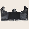 Load image into Gallery viewer, Back view showing the wide elastic stretch panel