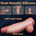 Load image into Gallery viewer, Dual-density silicone cutaway showing the soft outer layer over the firm core