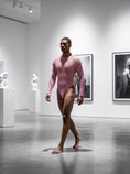 Cargar la imagen en la vista de la galería, Worn mid-stride, showing how the bodysuit moves