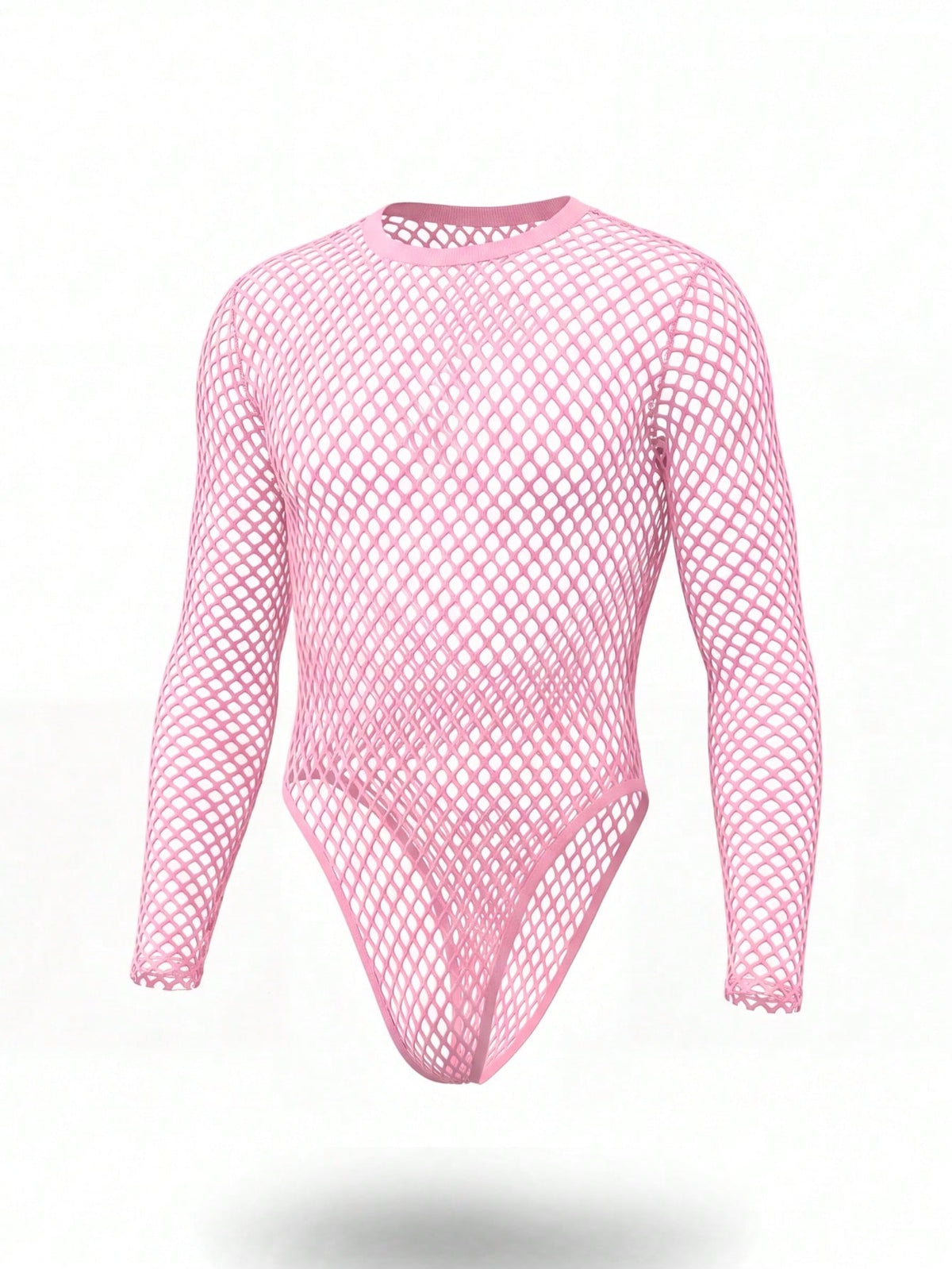 The bodysuit laid flat against white, showing the sleeve length