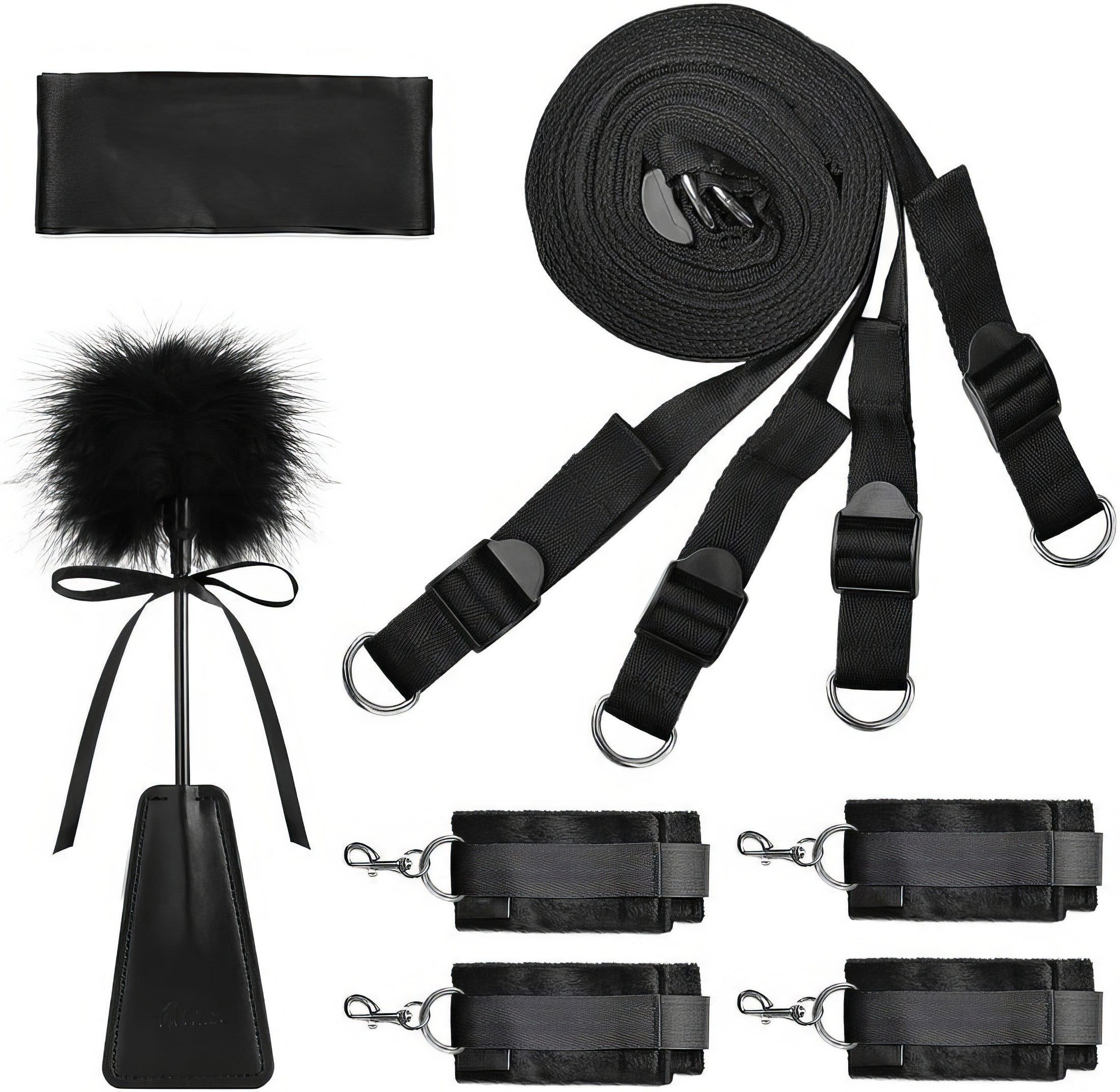 Bed Bondage Restraints Set - Sex Shop Miami