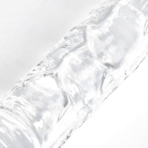 Clear TPR double dildo detail