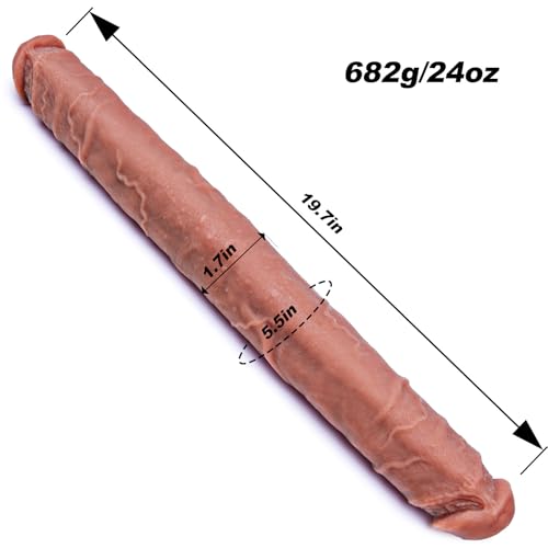 XXL dildo double-ended lesbian couples