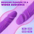 Load image into Gallery viewer, Strapless silicone dildo for couples
