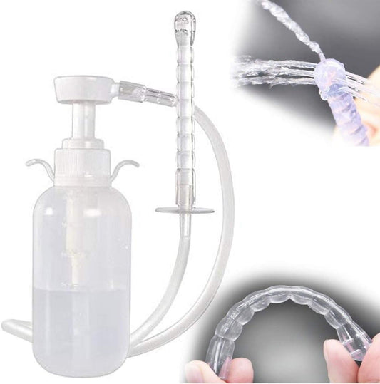 Feminine douche nozzle tips