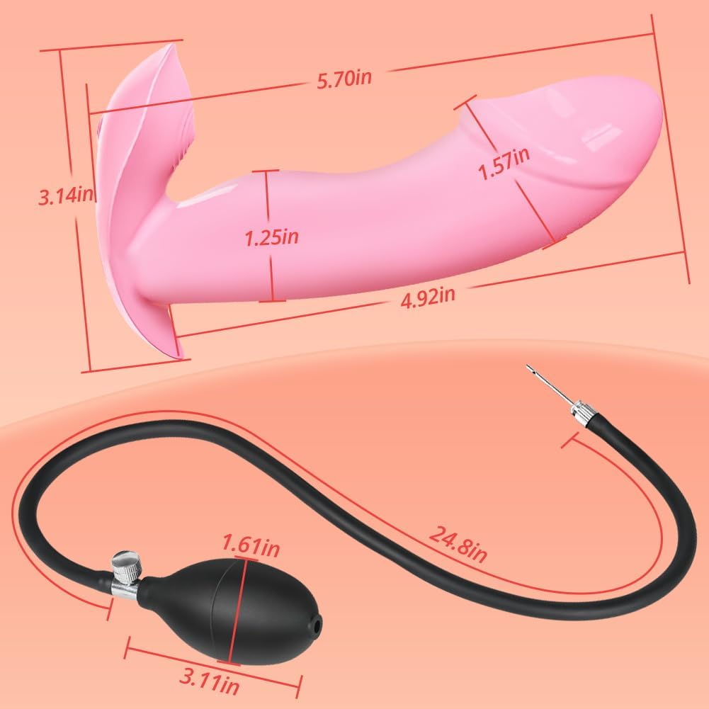 Expandable anal vibrator 10 modes