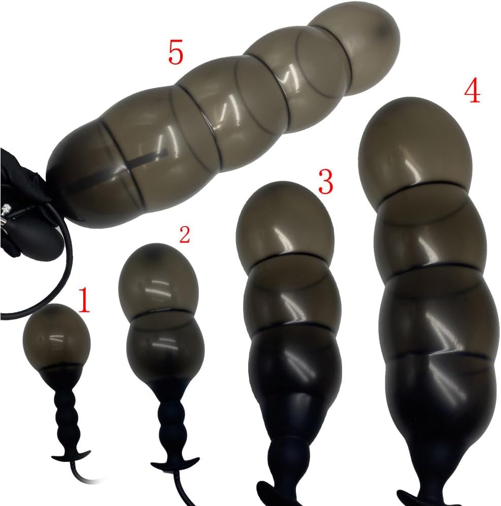Expanding dildo anal trainer