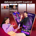 Cargar la imagen en la vista de la galería, App controlled rose vibrator
