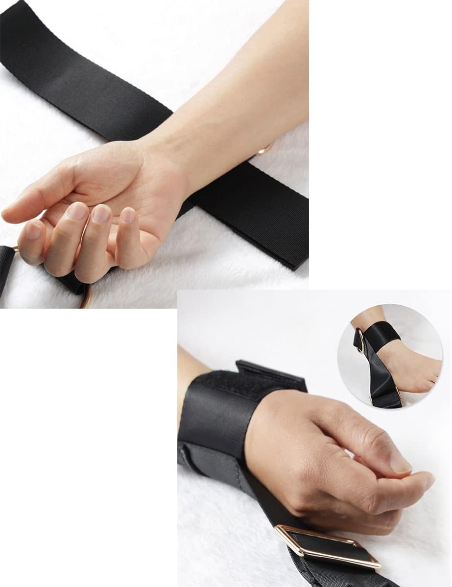 BDSM Bed Restraint Kit - Sex Bondage Adult Toys for Couples