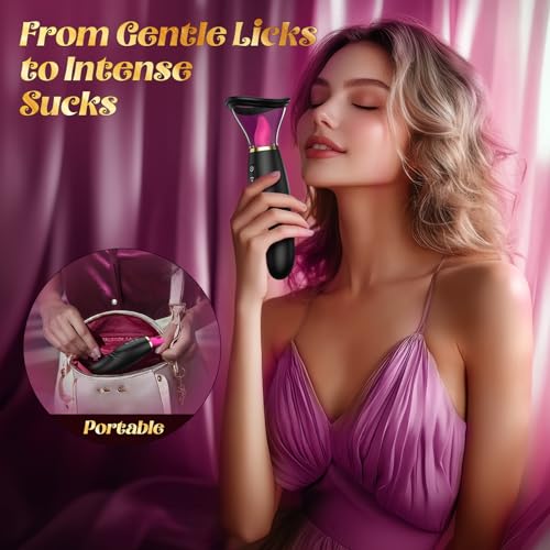 Clit and nipple sucking vibrator for women