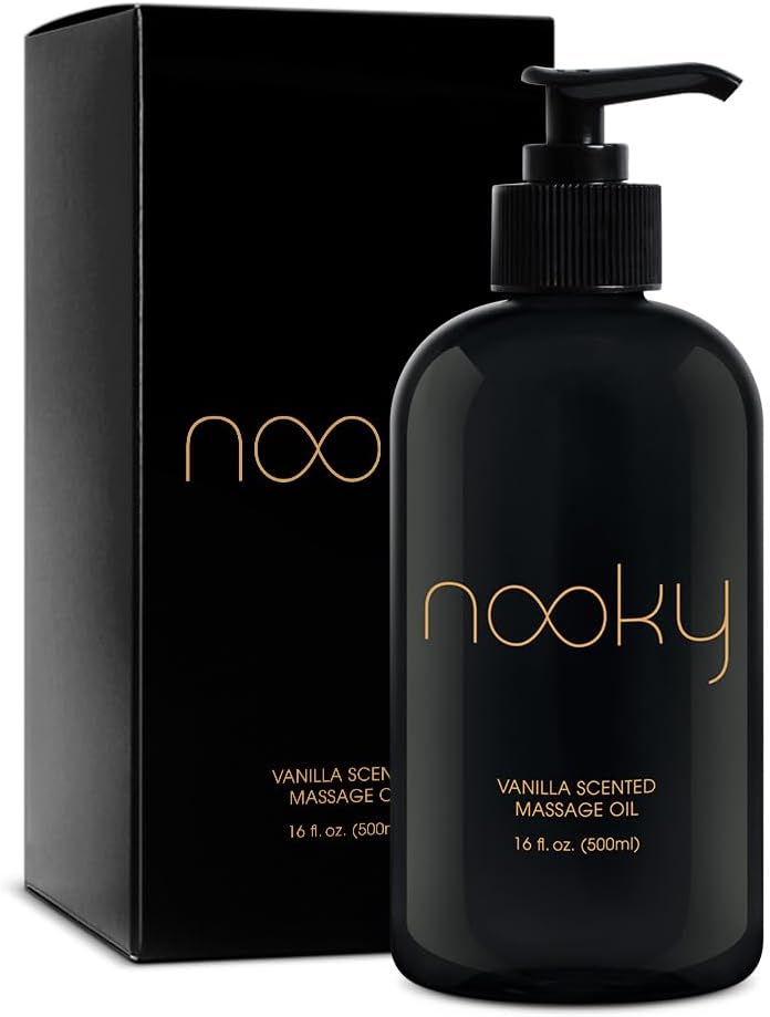 Nooky Vanilla massage oil 16 oz