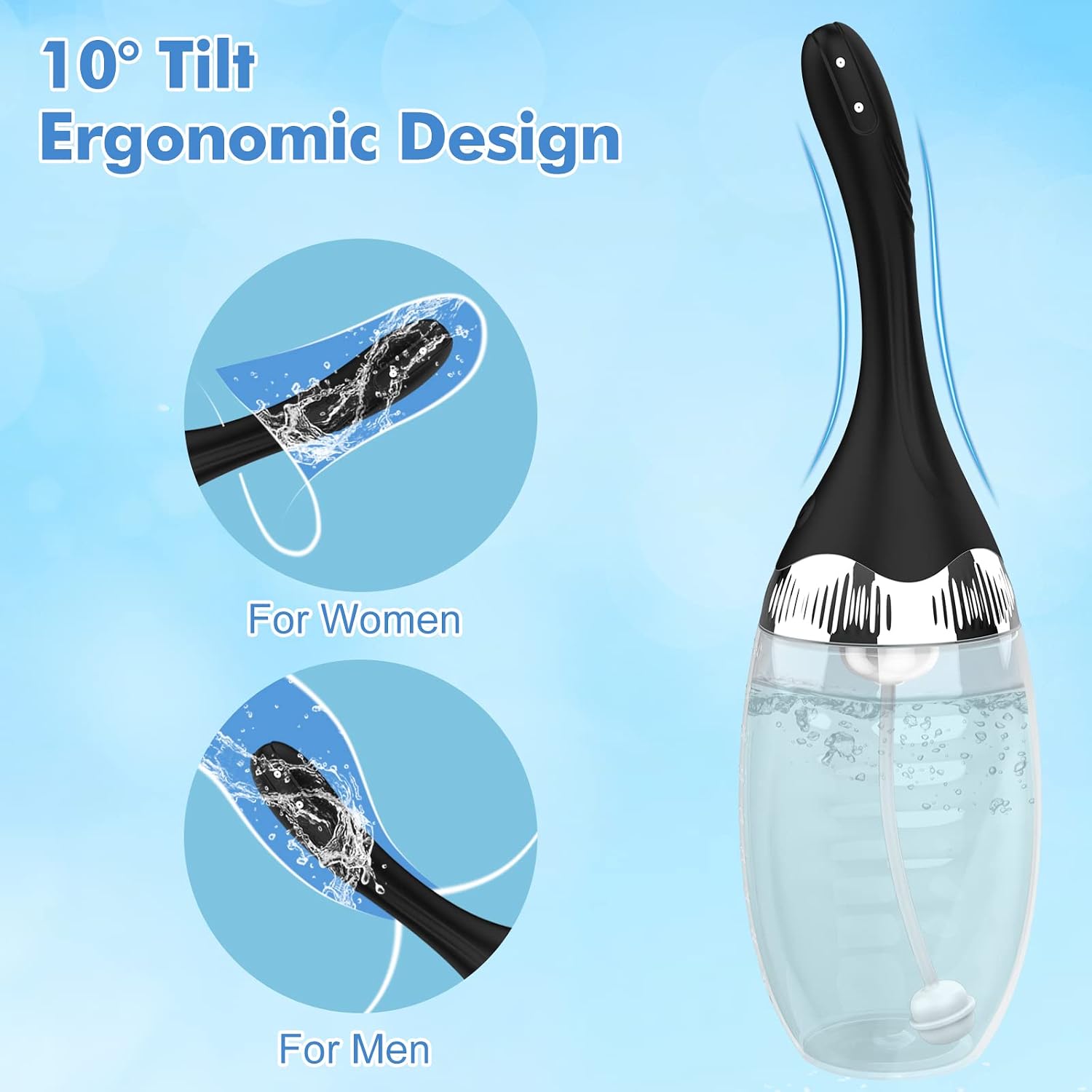 Electric anal douche 3 speeds
