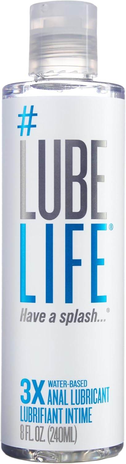 Lube Life 3X extra thick anal lube 8 fl oz