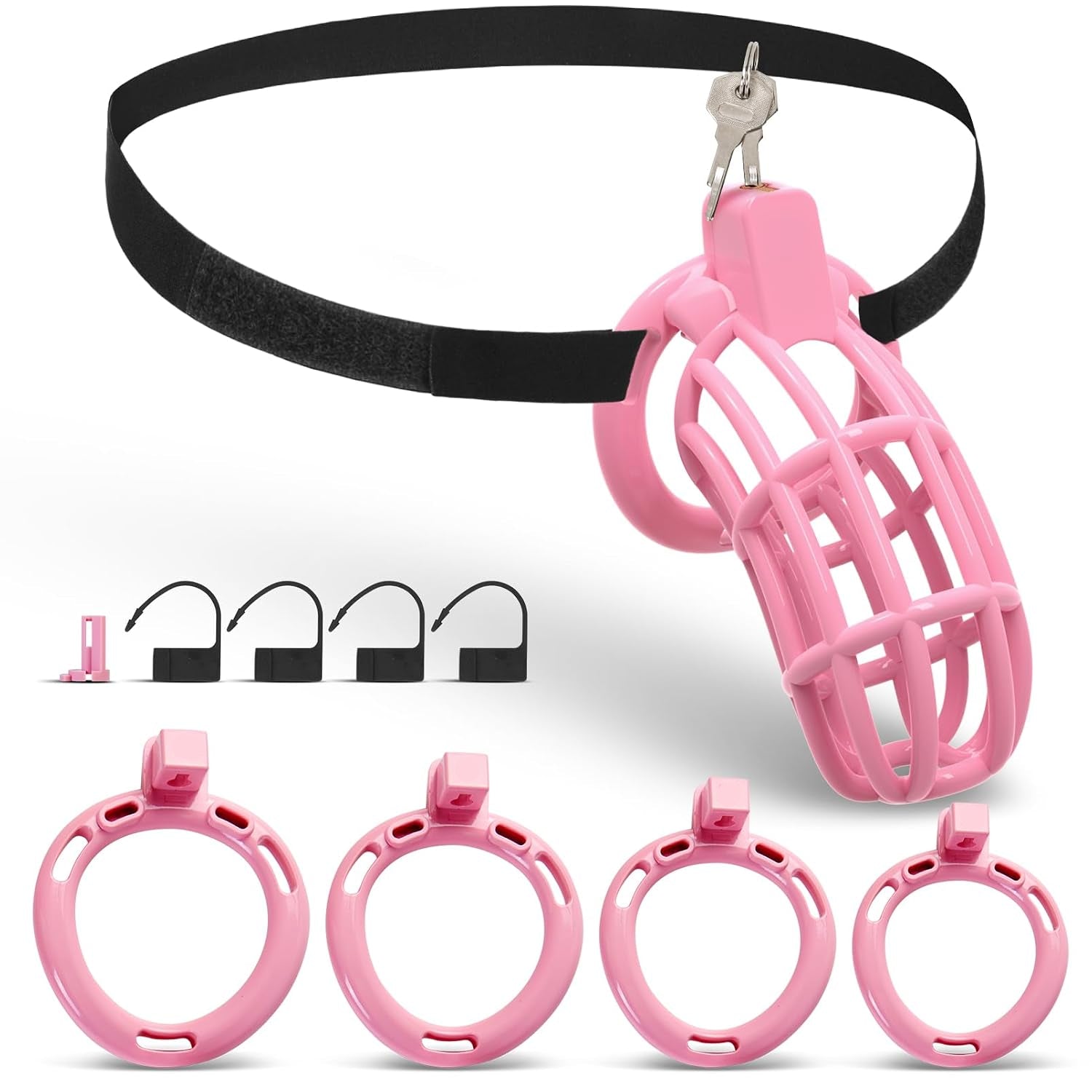 UTIMI chastity belt cock cage 3D printed