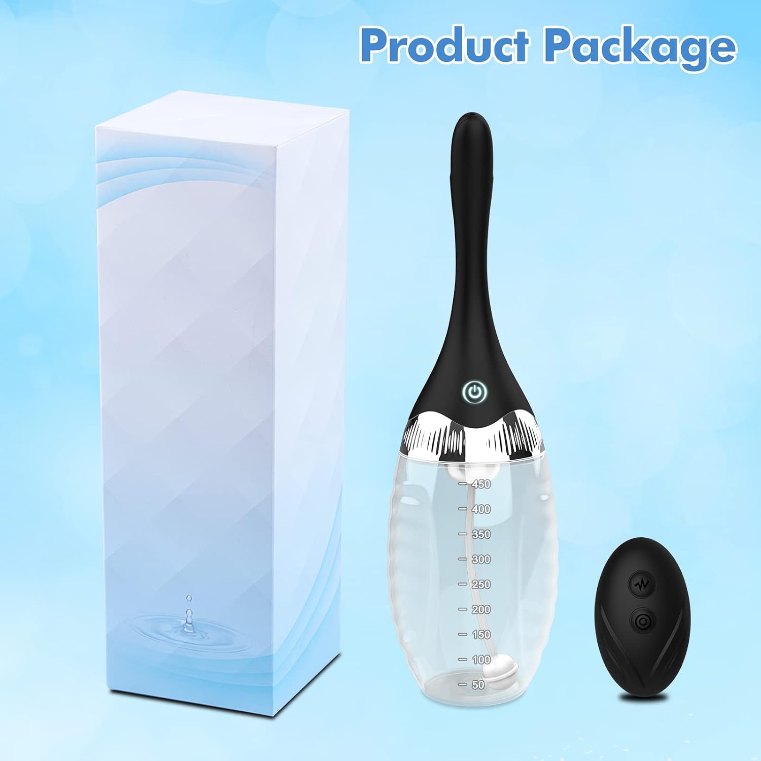 Reusable enema kit