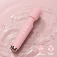 Load image into Gallery viewer, Rechargeable wand massager pink
