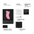 Load image into Gallery viewer, Pink sonic suction massager for women
