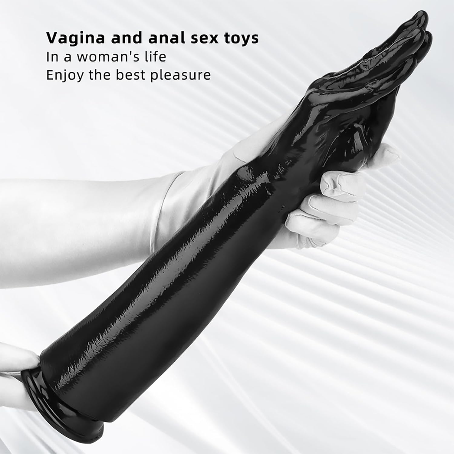 Fist dildo suction cup base