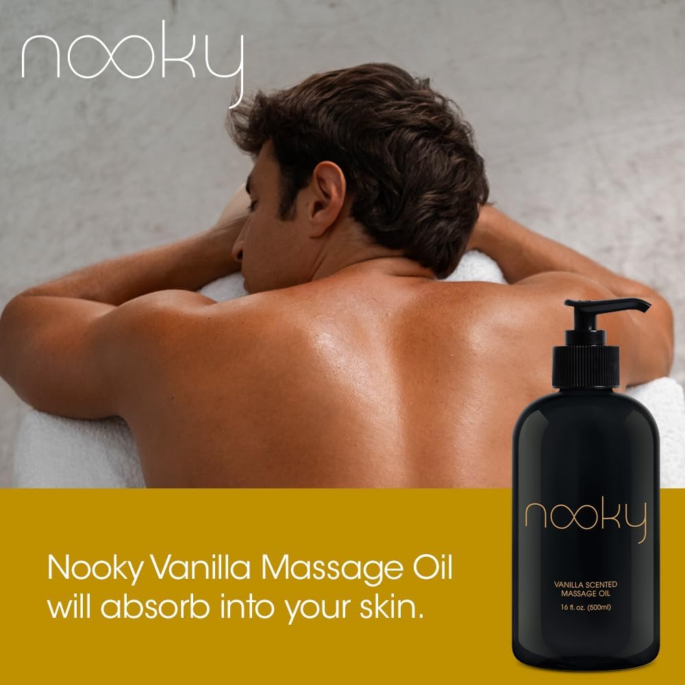 Nooky massage oil for couples