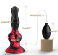 Cargar la imagen en la vista de la galería, Knotted silicone squirting dildo
