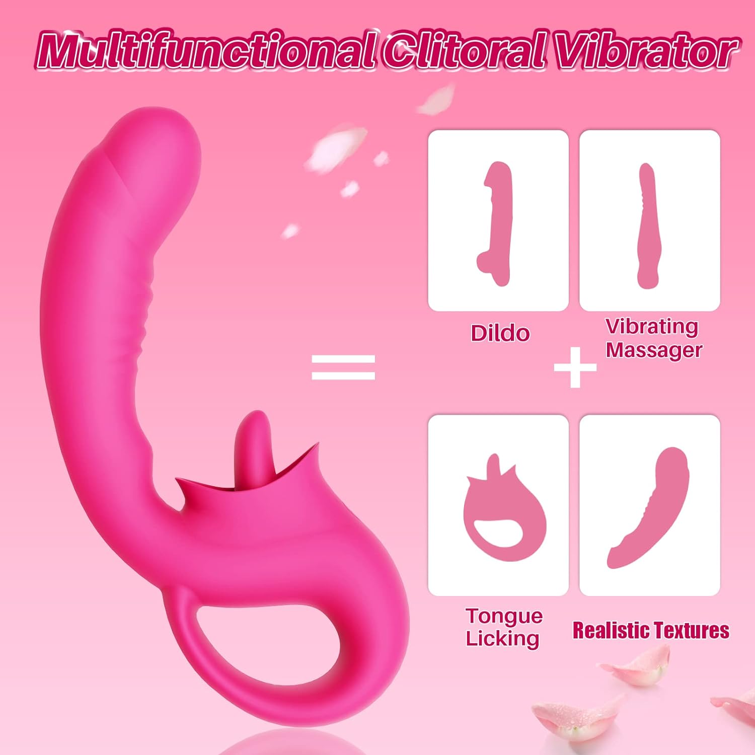 2-in-1 Clitoral G-Spot Dildo