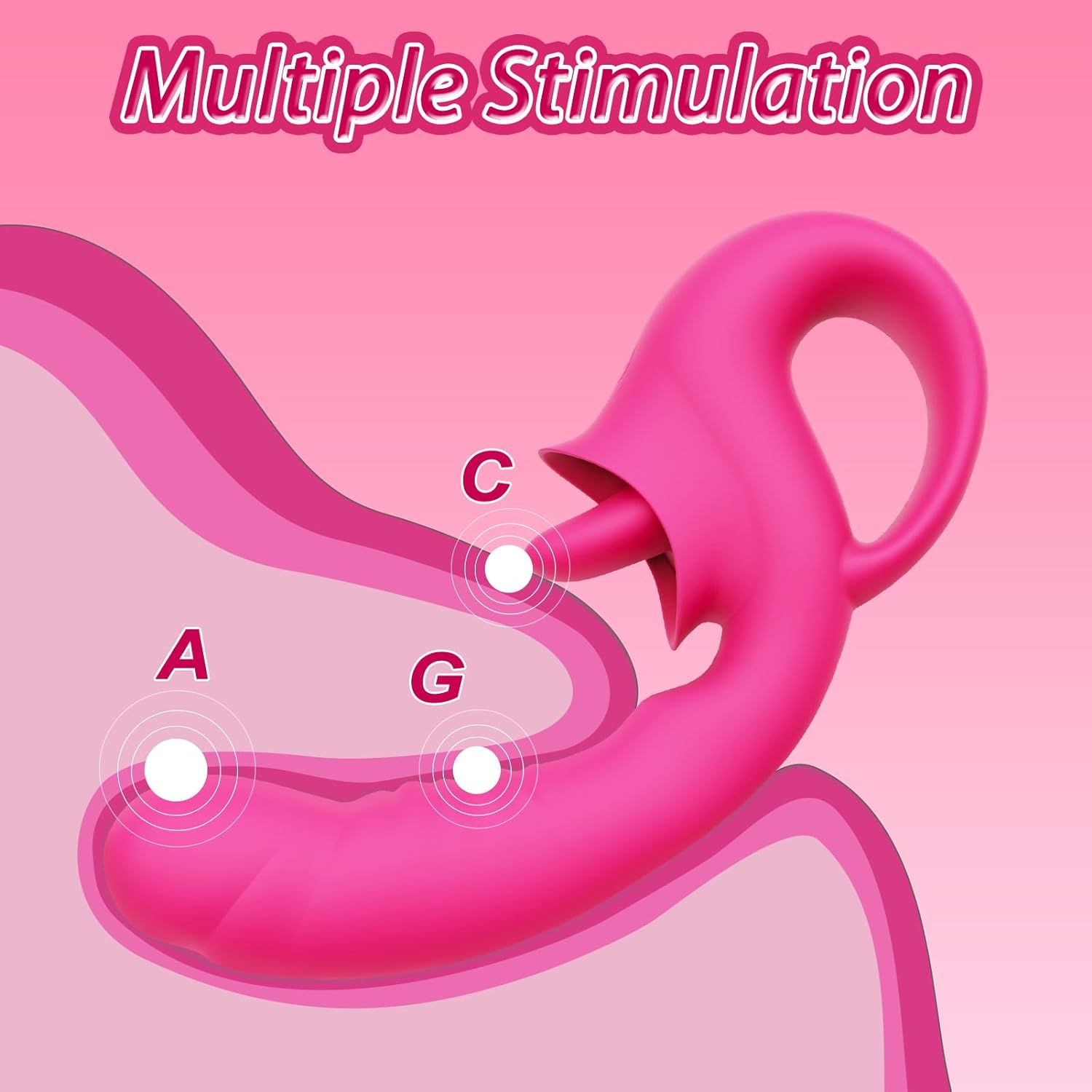 2-in-1 Clitoral G-Spot Dildo